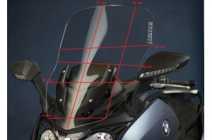 Szyba motocyklowa BMW C 650 GT