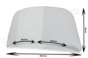 Szyba motocyklowa Honda CMX Rebel Akcesoryjna