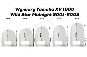 Szyba motocyklowa YAMAHA XV 1600 Wild Star Midnight
