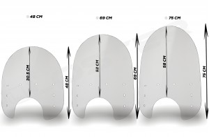 Szyba motocyklowa YAMAHA XV 1600 Wild Star