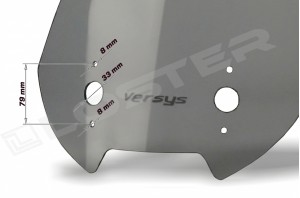 Szyba motocyklowa KAWASAKI Versys 650